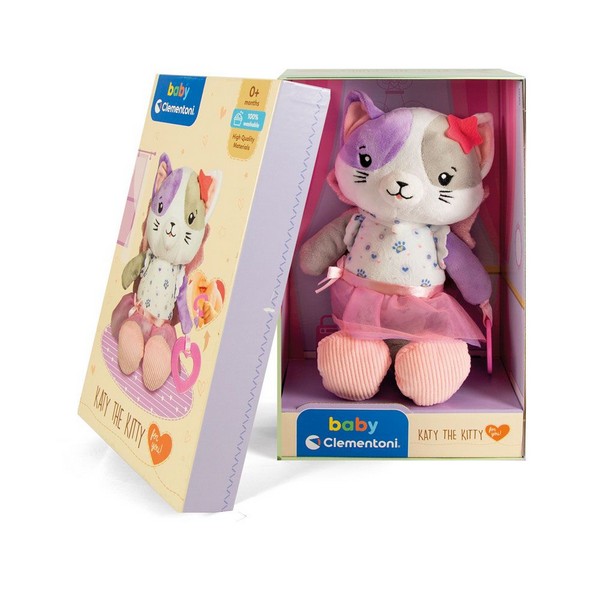 Продукт CLEMENTONI BABY - Плюшено коте  - 0 - BG Hlapeta